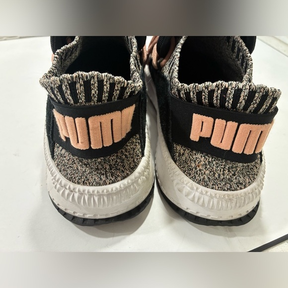 Puma Tsugi Shinsei Woman’s Training Sneaker Size 9 Black Gray Pink Lightweight - Picture 4 of 10